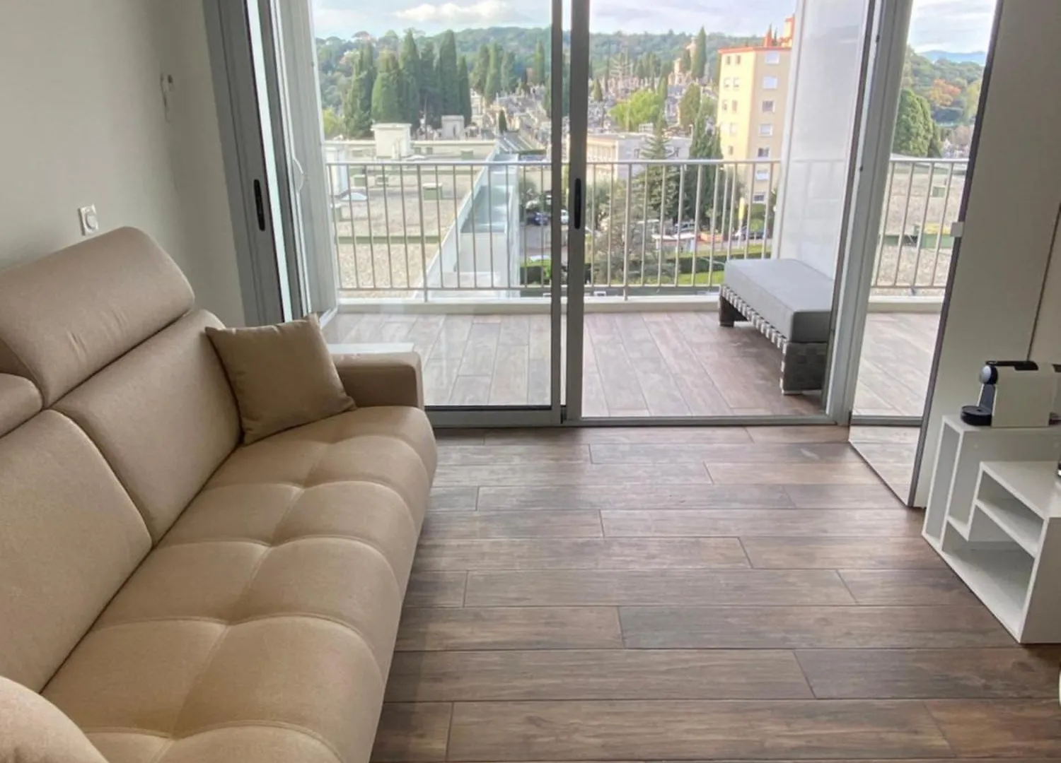 Studio Neuf Avec Terrasse Vue Mer Cannes Fransa